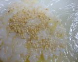 ナッツ風味♪ゴマとチーズのおこげスープ作り方5写真