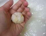 ナッツ風味♪ゴマとチーズのおこげスープ作り方4写真