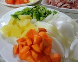 簡単♪彩り野菜のあっさり酢豚♪作り方3写真