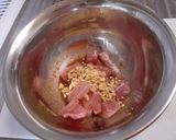 簡単もう一品♪マグロのナッツ和え作り方3写真