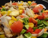 簡単♪彩り野菜のあっさり酢豚♪作り方13写真