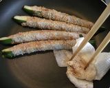 ズッキーニの豚バラ巻き☆バルサ胡麻風味作り方4写真
