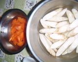 チキンチキンごぼう☆作り方1写真