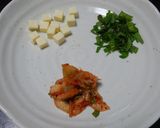 韓国風ピリ辛キムチーズおにぎり作り方1写真