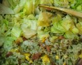 簡単ヘルシー☆レタスたっぷり炒飯作り方5写真