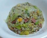 簡単ヘルシー☆レタスたっぷり炒飯作り方6写真