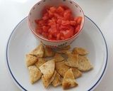 お煎餅とトマトのラー油手巻き作り方5写真