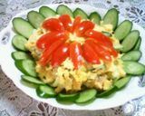 ★＊太陽と花のかぼちゃサラダ＊★作り方4写真