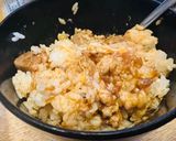 粗挽き鶏ミンチで、高野豆腐の麻婆豆腐作り方15写真