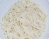 新玉ねぎとめんつゆで作るカレーうどんだよ作り方7写真