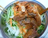 韓国風野菜たっぷり❤サーモンサラダ作り方4写真