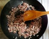 はんぺんの挽き肉チーズはさみ焼き作り方2写真