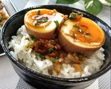 反則級にうまい半熟味付け卵作り方8写真