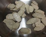 ソーセージと大根の葉チャンプルー作り方3写真