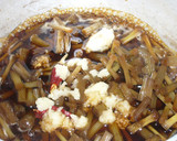 今が旬　蕗の佃煮＊ニンニク風味の伽羅蕗作り方5写真