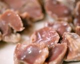 砂肝の塩麹漬け～にんにく風味～作り方3写真