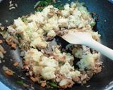 ツナと彩り野菜の味噌チャーハン作り方4写真