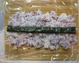 ごまたっぷり逆巻き寿司作り方3写真