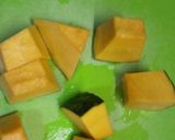 お弁当に かぼちゃの煮物作り方1写真