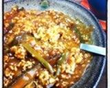麻婆茄子からのカレー♪作り方4写真