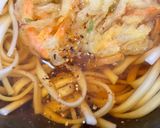 簡単　立ち食い天ぷらうどん作り方5写真