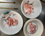 中華風梅ウスター金平味回鍋肉青椒肉絲風作り方2写真