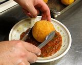 ライスコロッケのミートソース添え♪作り方11写真