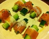 まきまき♪生ハムきゅうりチーズのおつまみ作り方3写真