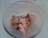 焼き肉のタレで簡単鶏肉作り方1写真