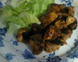 焼き肉のタレで簡単鶏肉作り方4写真