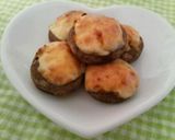 椎茸の味噌マヨチーズ焼き作り方6写真
