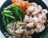 ぷち豪華に♪海老入り白和え作り方2写真