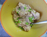 冷めても美味♫ちくわのつくね焼き作り方2写真