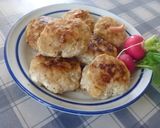 冷めても美味♫ちくわのつくね焼き作り方5写真