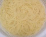 タケノコとベーコンのパスタ・バター醤油味作り方7写真