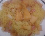 タケノコとベーコンのパスタ・バター醤油味作り方9写真