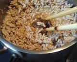 【低塩】ヘルシー豚そぼろ丼作り方5写真