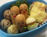 ポケモン☆キャラ弁☆ダグトリオ作り方3写真