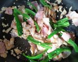 簡単夕飯！ピーマン舞茸ベーコンの野菜炒め副菜弁当作り方8写真