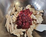 さっぱり＆レンジで簡単🌟梅ささみきゅうり🐔🥒作り方6写真