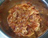 うま辛豚丼～温玉のせ～作り方2写真