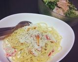 コク旨ーな、カニクリームパスタ*作り方5写真