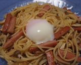 カルボナーラ風スパムスパゲティ作り方4写真