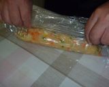 レンジで簡単☆鶏と筍ロールの柚子胡椒あん作り方3写真