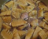 筍と鶏肉の煮物作り方2写真
