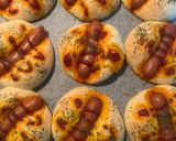 簡単 ホットケーキミックスウインナーパン作り方7写真