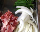 野菜たっぷり豚丼作り方1写真