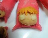 椀の中のポニョ＆皿の上のポニョ妹餃子作り方4写真