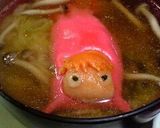 椀の中のポニョ＆皿の上のポニョ妹餃子作り方9写真