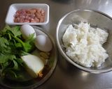 ぜんぜんたいへんじゃないセロリチャーハン作り方1写真